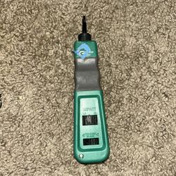 Commercial Electric Impact Punch Down Tool With a 110 Blade