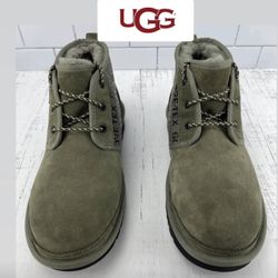 UGG Men's Neumel GORE-TEX Chukka Boots MOSS GREEN Men Size 9