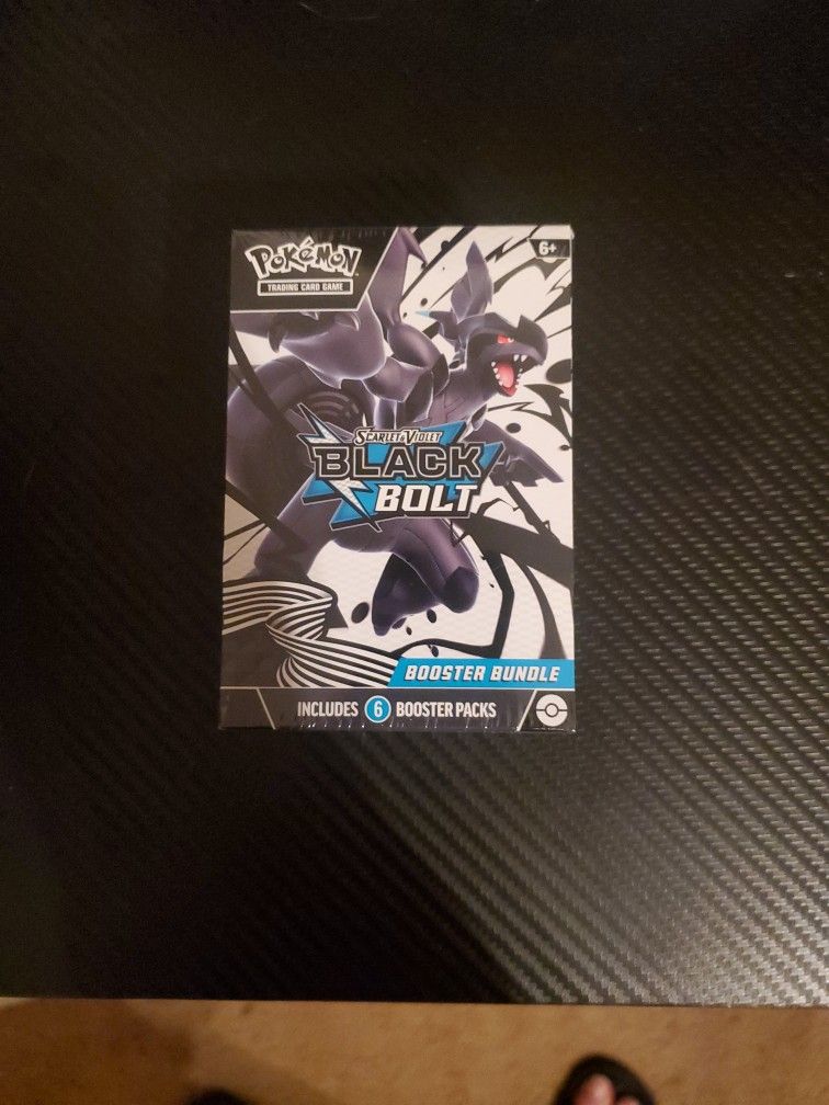 Pokemon Black Bolt Booster Bundle SEALED BRAND NEW