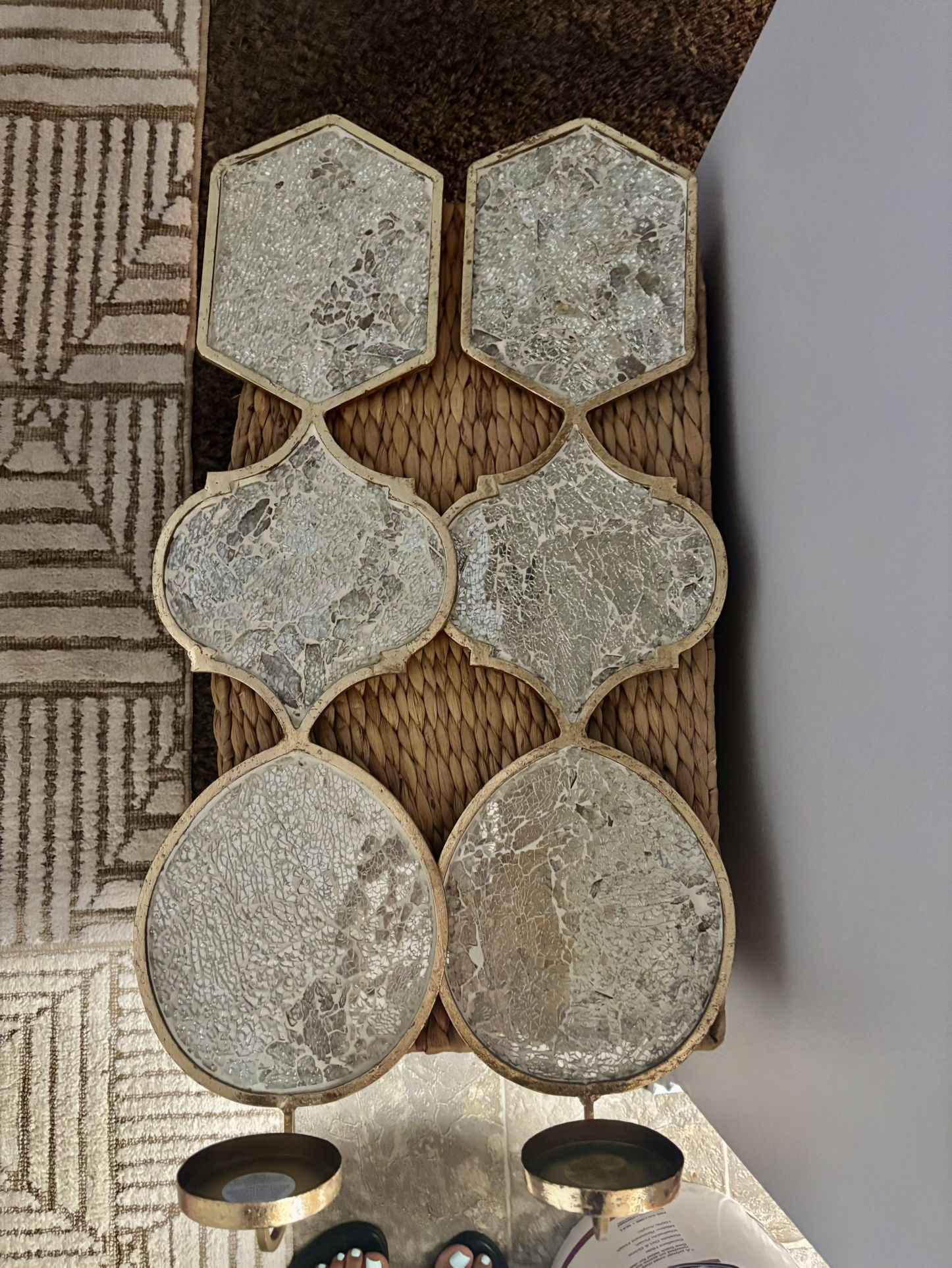Pier One Wall Decor And Candle Holder