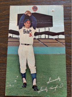Dodgers postcard
