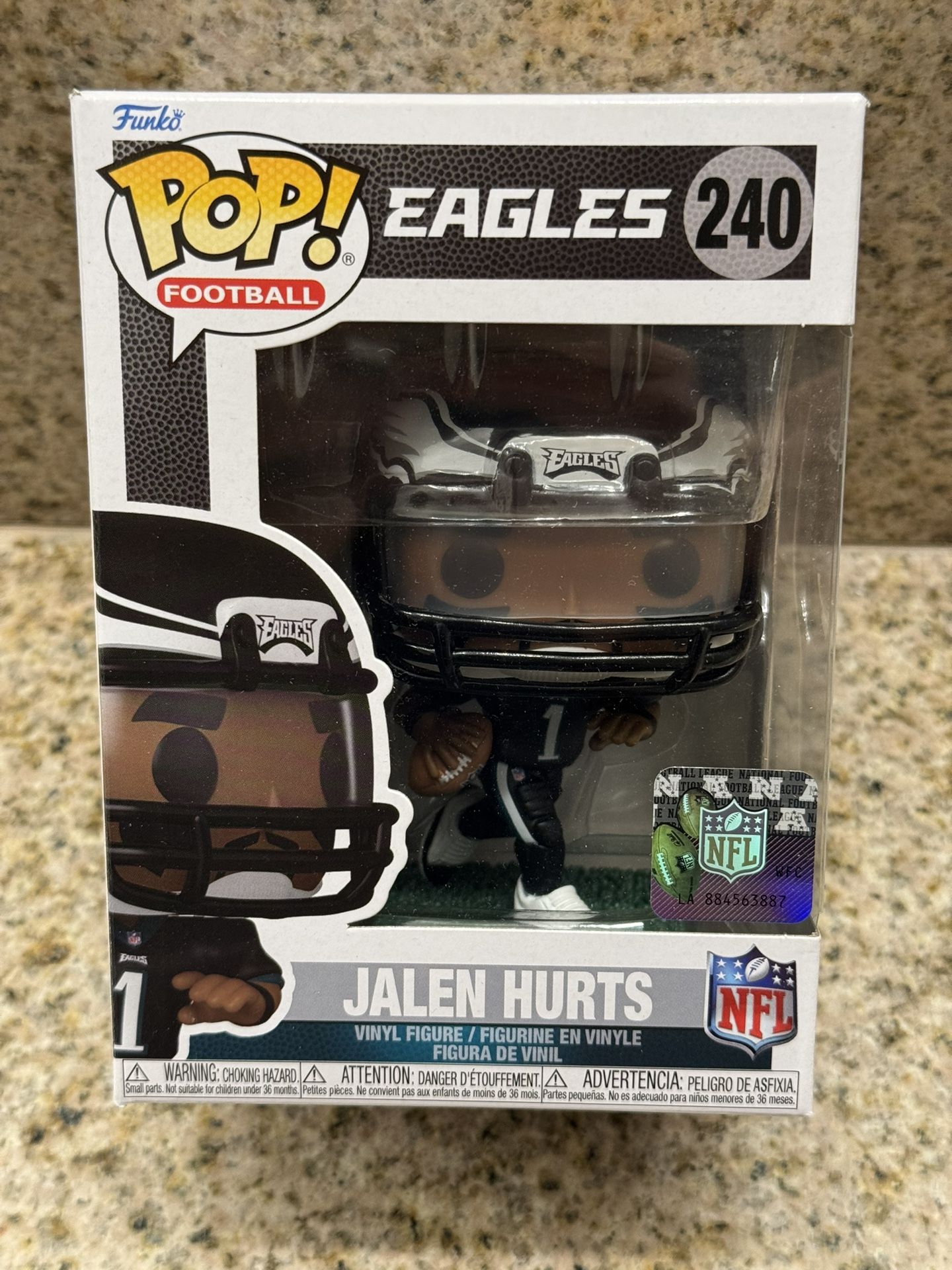 Jalen Hurts Philadelphia Eagles Funko Pop NFL Figure Figurine Toy 240 Super Bowl