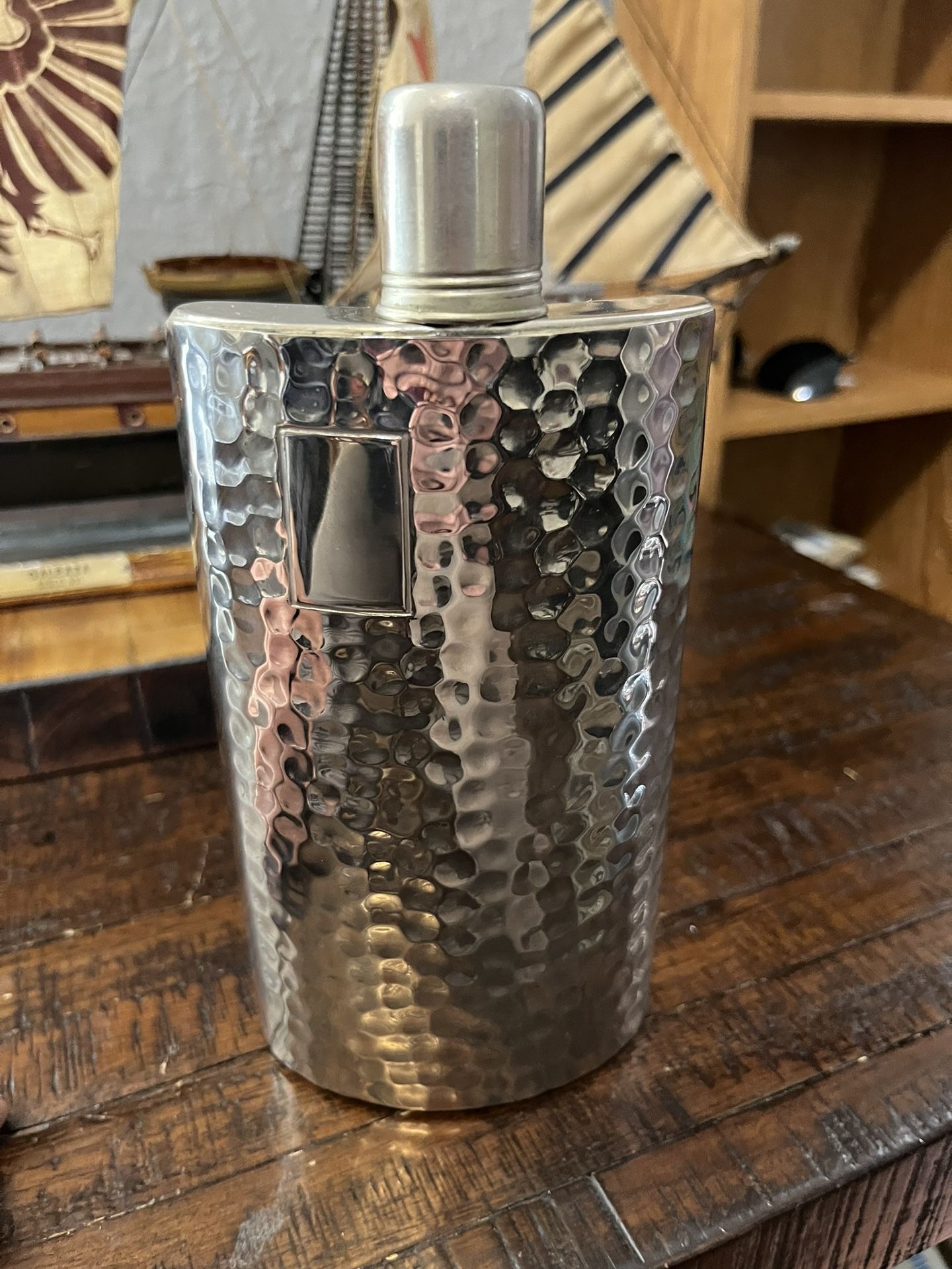 Antique West German Hip Flask. Phenomenal Condition