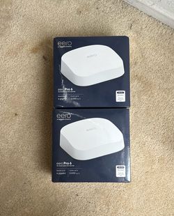 Amazon Eero Pro 6 Tri-Band Mesh Wi-Fi 6 Router System
