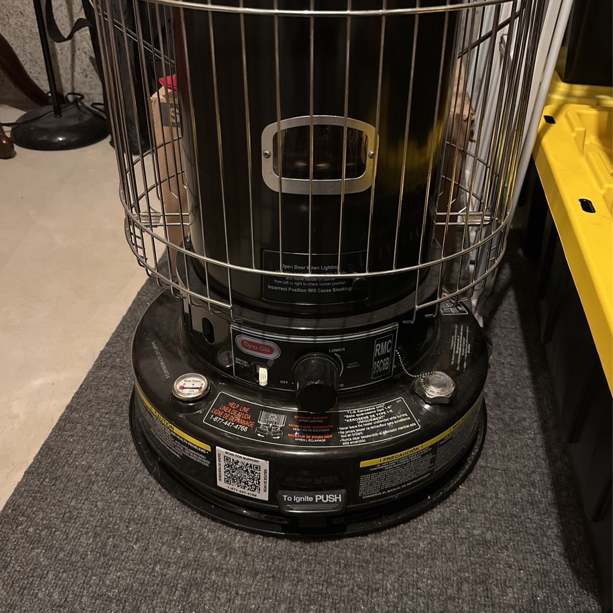 Dyna-Glo Kerosene Heater RMC 95C6B for Sale in Romeoville, IL - OfferUp