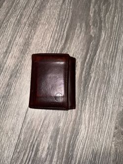 Carhartt brown leather wallet