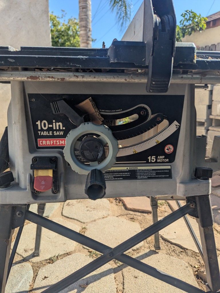 Craftsman 10-in Table Saw
