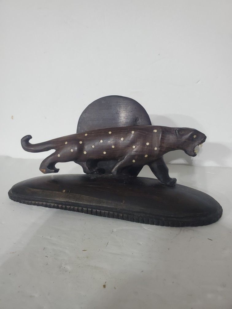 Rare 1950's Jaguar Toothpick Holder