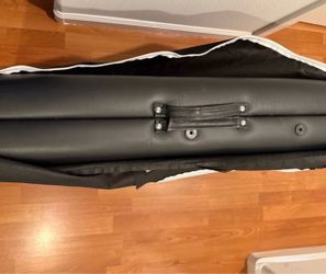 Black Faux Leather Massage Table