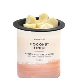 Wax Melts 4oz - Bath and Body Works - Coconut Linen