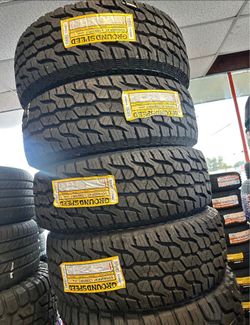 285/70/17 Selling a set of new tires with a 50,000-mile warranty ✅🤩