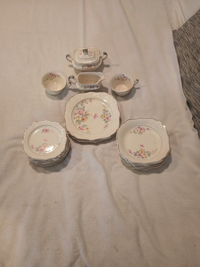 Floral Print China ... 28 Piece Set