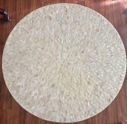 Mother of Pearl Table and Vase