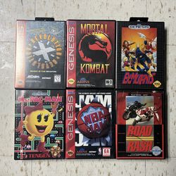 Six Sega Genesis Games