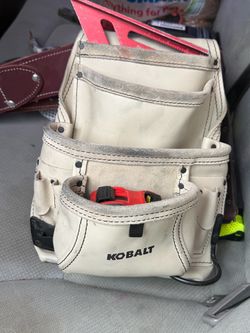 Tool bag with belt