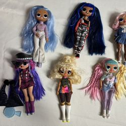 LOL OMG Dolls Lot 