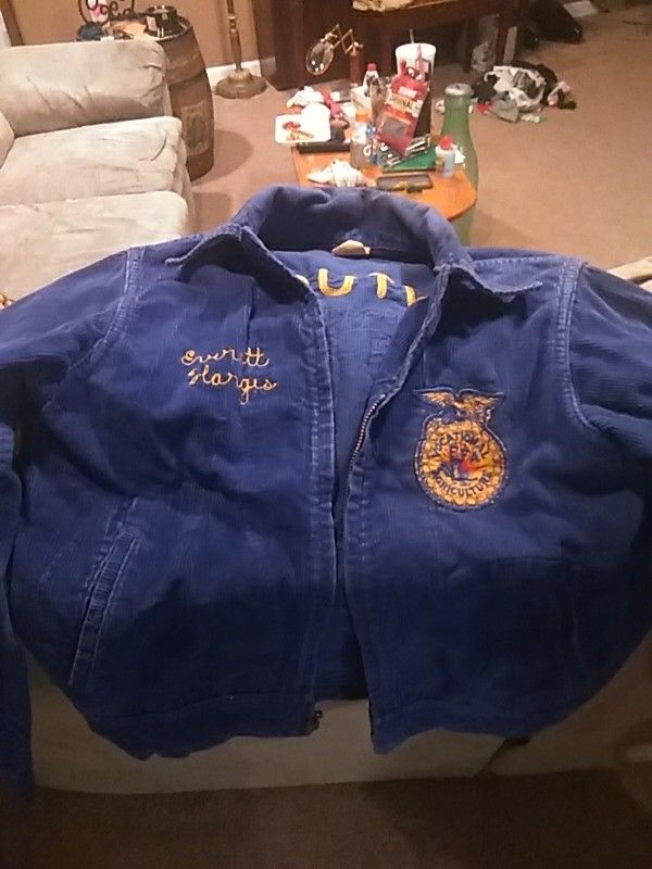 FFA JACKET VINTAGE CHECK THIS ONE OUT!