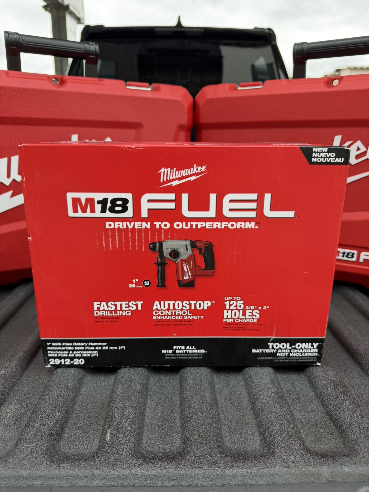 Milwaukee M18 FUEL 1” SDS-Plus Rotary Hammer (Tool Only) – $260