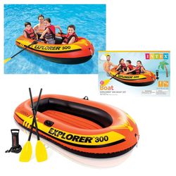 Intex Explorer 300 Boat Set