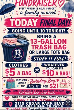 Yard sale final day!!
