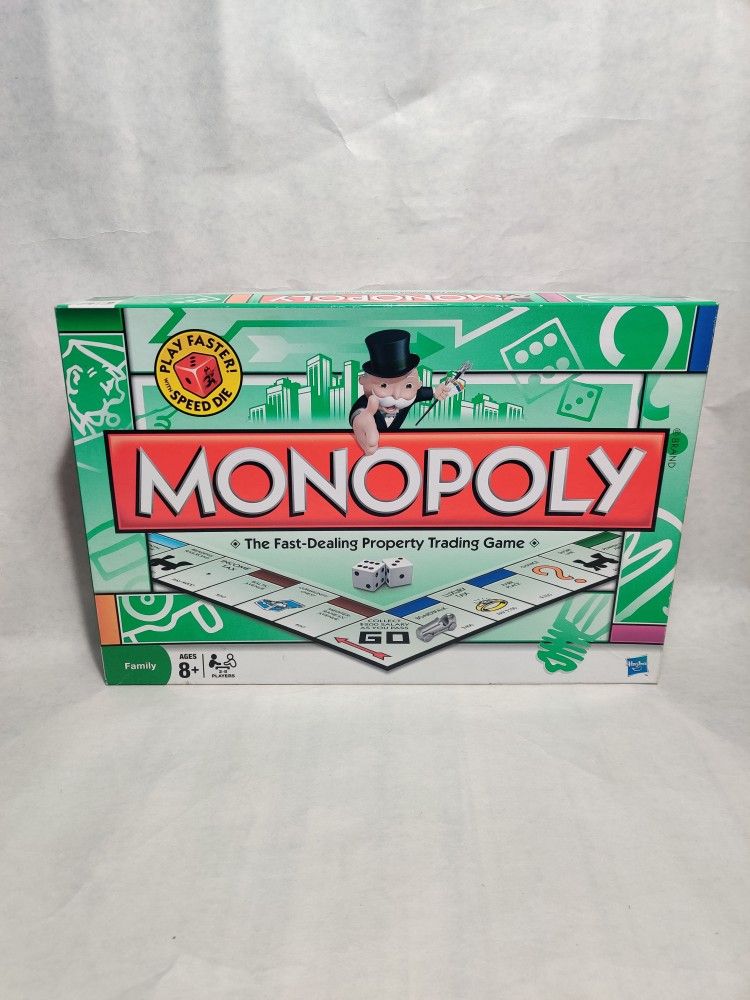 Monopoly Board Game with Speed Die