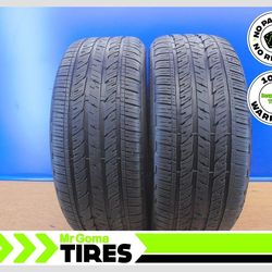 2 225/40R19 USED TIRE BRIDGESTONE TURANZA LS100 RSC RFT XL 7.3/32 TREAD 93H