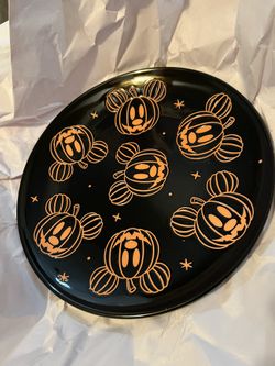 Disney Halloween Plates