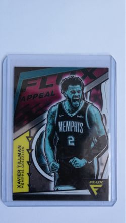 2020-21 Panini Flux Xavier Tillman Flux Appeal #28 Grizzlies!