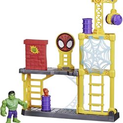 New Spidey and His Amazing Friends Playset