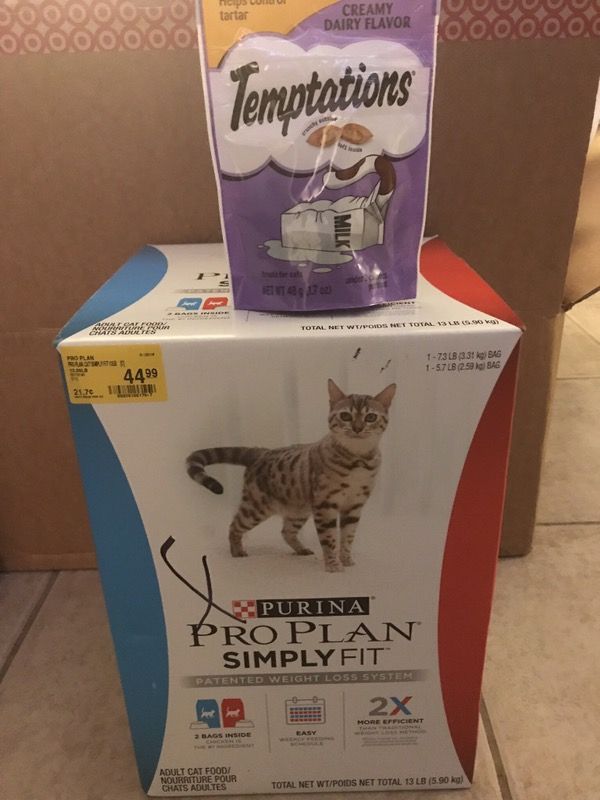 Purina pro plan simply fit cat food