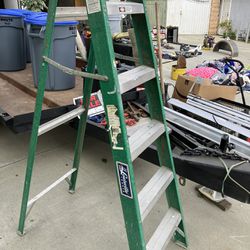 6 Foot A-Frame Fiberglass Ladder