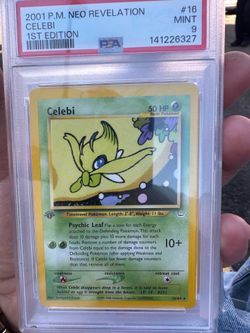 Celebi 1st edition Neo revelations