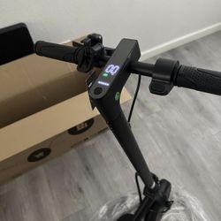 Black Electric Scooter