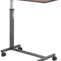 Drive Medical Adjustable Overbed Table on Wheels – New/Open Box