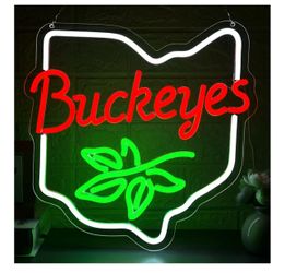 Buckeyes neon sign