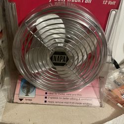 Napa (contact info removed) Chrome 24 VDC Heavy Duty Truck Cab 2-Speed Ventilation