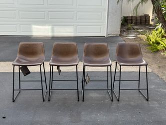 Leather Barstool Chairs