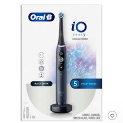 Oral-B iO Series 7 Rechargeable  Electric Toothbrush - Black Onyx - New