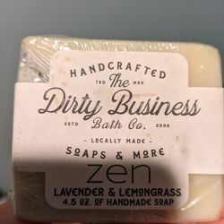 Handmade soap lavender and lemongrass scent