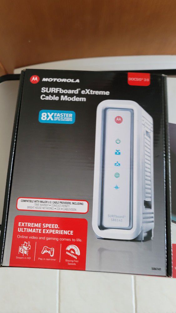 Motorola Surfboard Cable Modem Internet