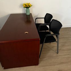 Office Table With Chairs 