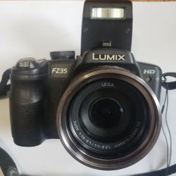 Panasonic Lumix DMC-FZ35  Camera with Leica 18x POWER Optical  Image Stabilized Zoom