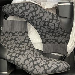 coach boot heels 