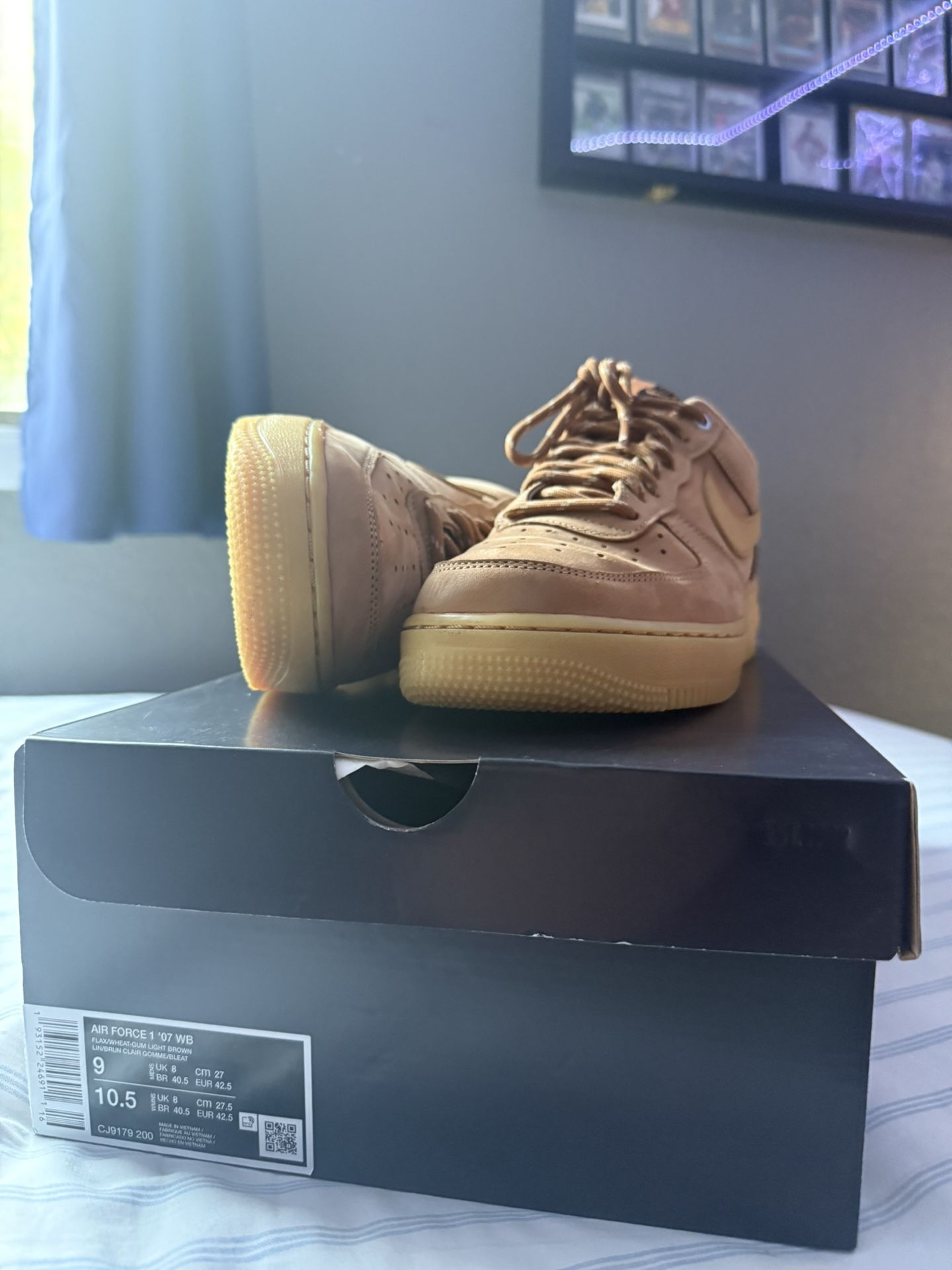 Nike Air Force 1 Wheat Size 9 Men