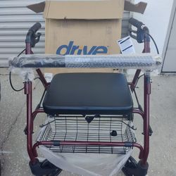 Drive Bariatric Rollator 500 Pound Weight Limit