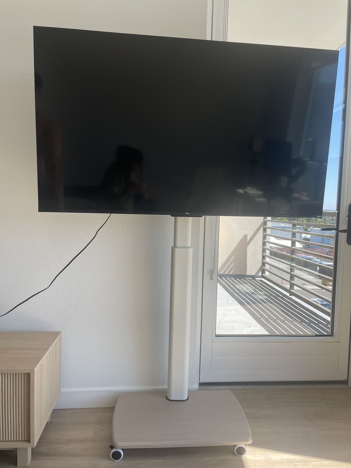 Rolling TV Stand