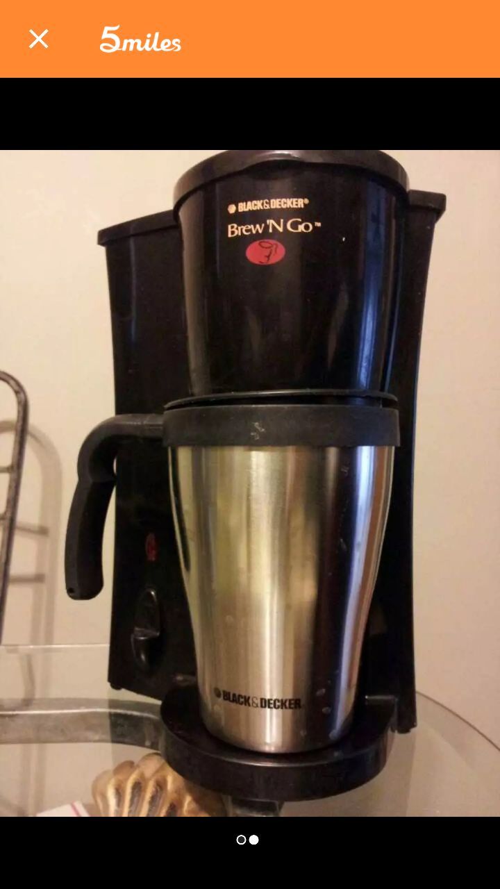 Coffee maker on the go