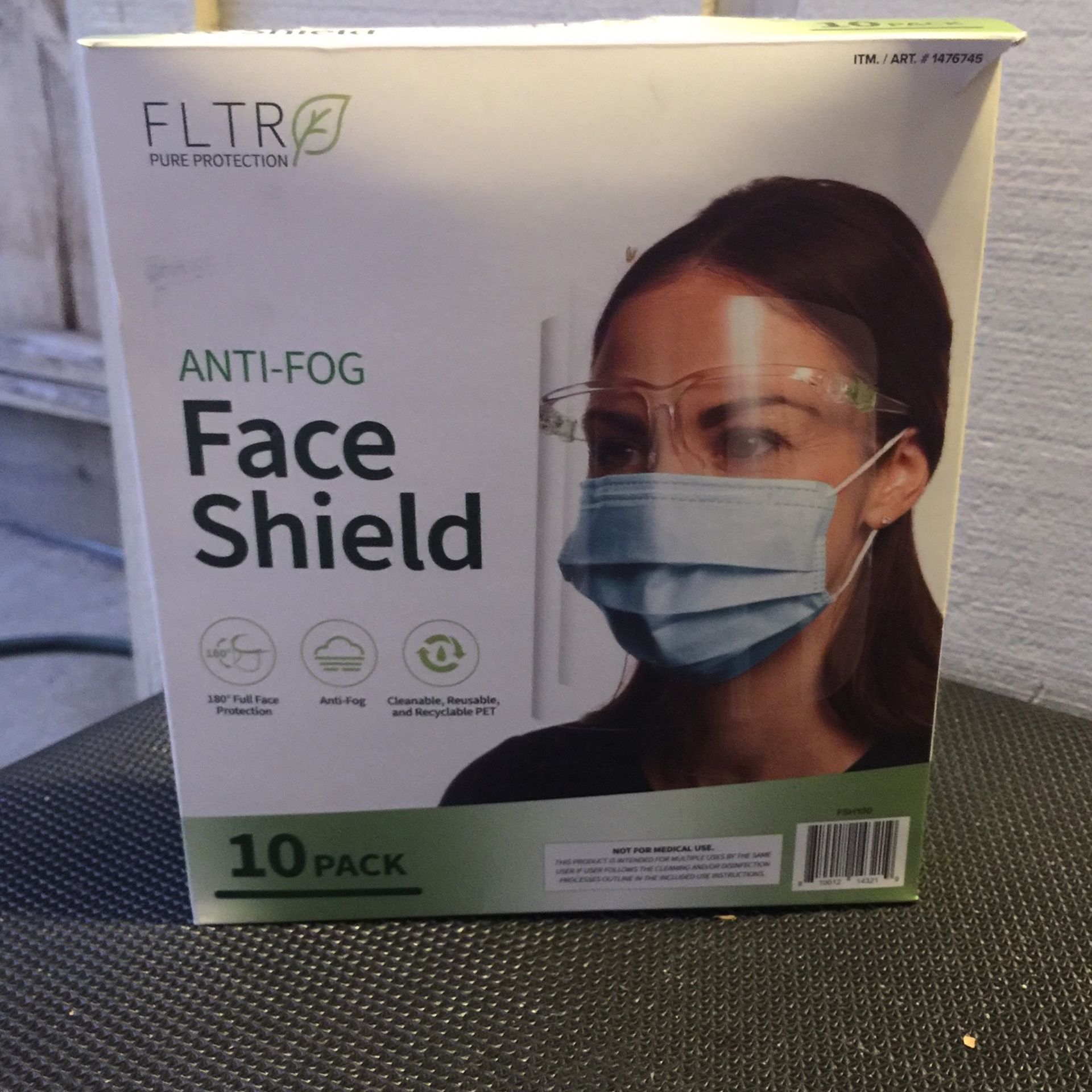 Anti fog Face Shields