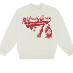 Mariah Carey Christmas Long Sleeve sweatshirt.size S.