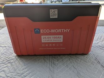 ECO-WORTHY 24V 100AH lifePo4 battery